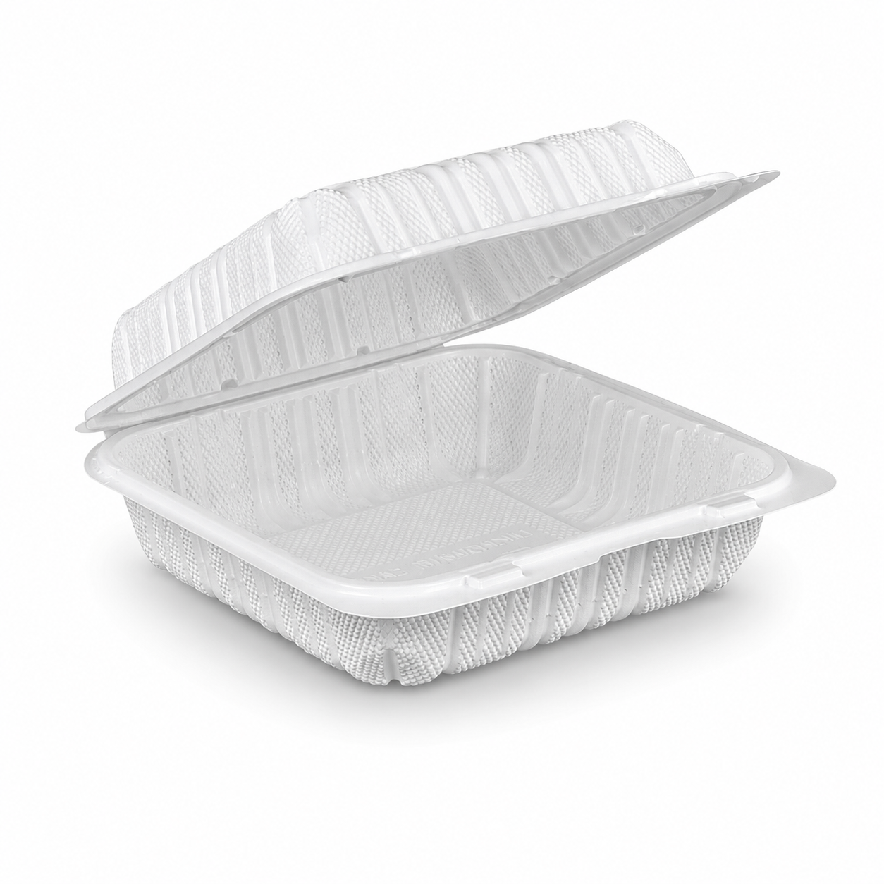 SL-801 8 Inch Single Compartment Smart Lock MFPP Clamshell Food Container